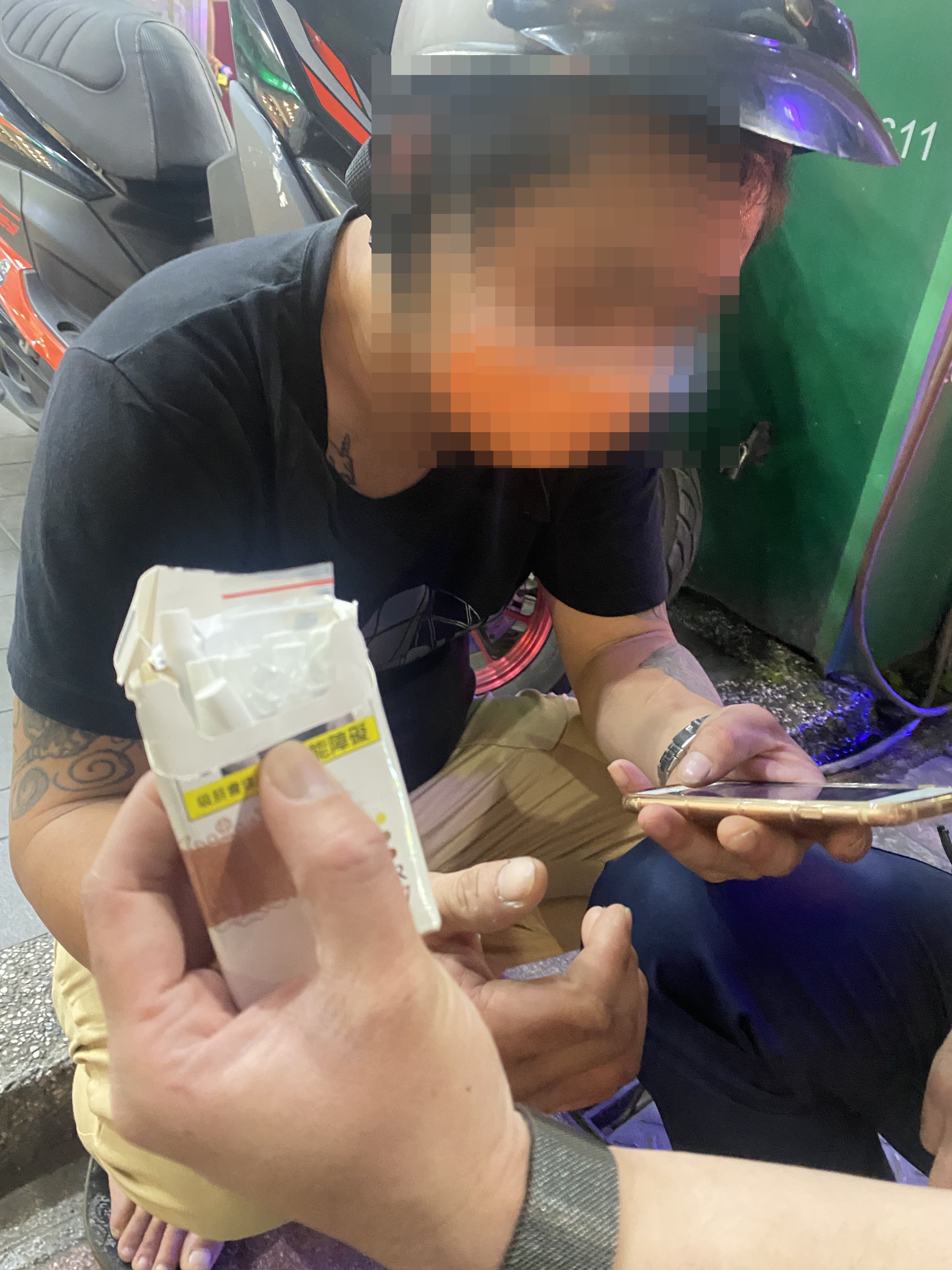 12-1治安不打烊 男子違規遭查獲毒品安非他命