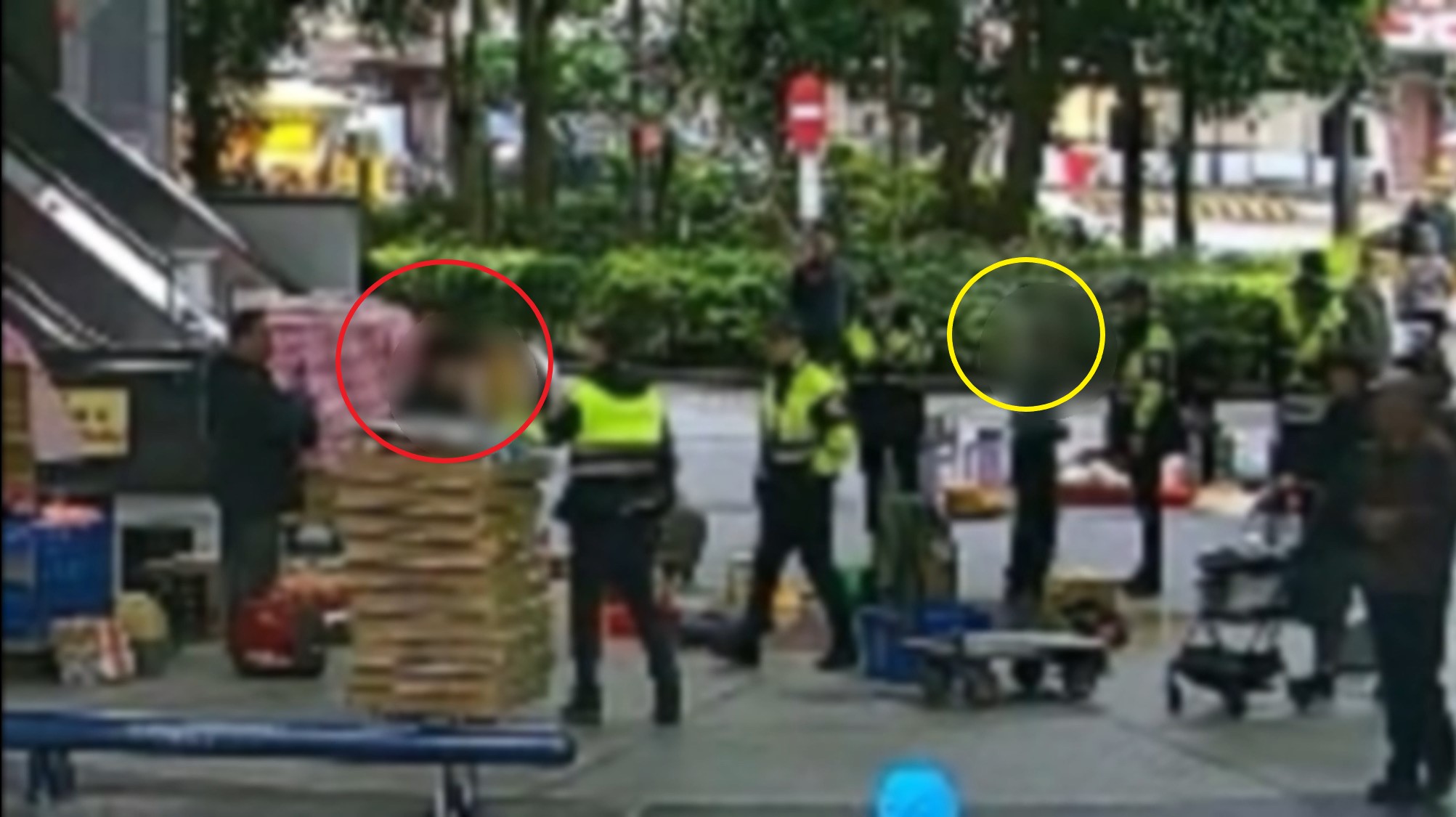 2-1擺攤位置喬不攏起衝突 雙雙違規遭警取締送辦