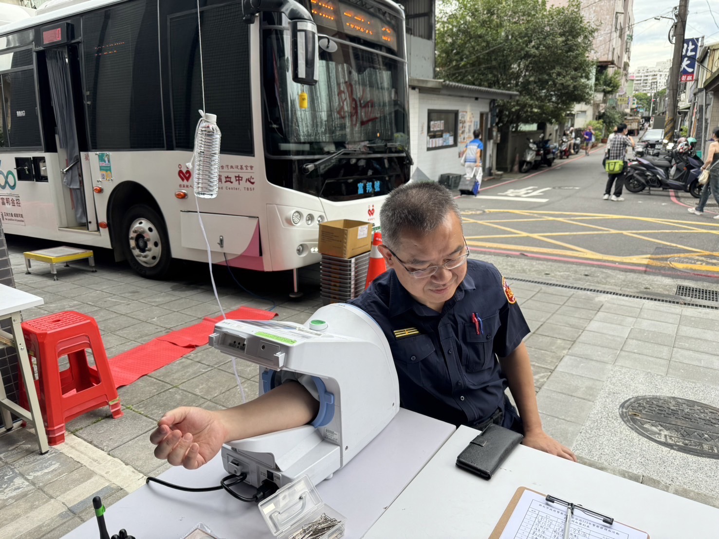 4-2熱心公益不落人後！ 汐警奉獻滿腔熱血